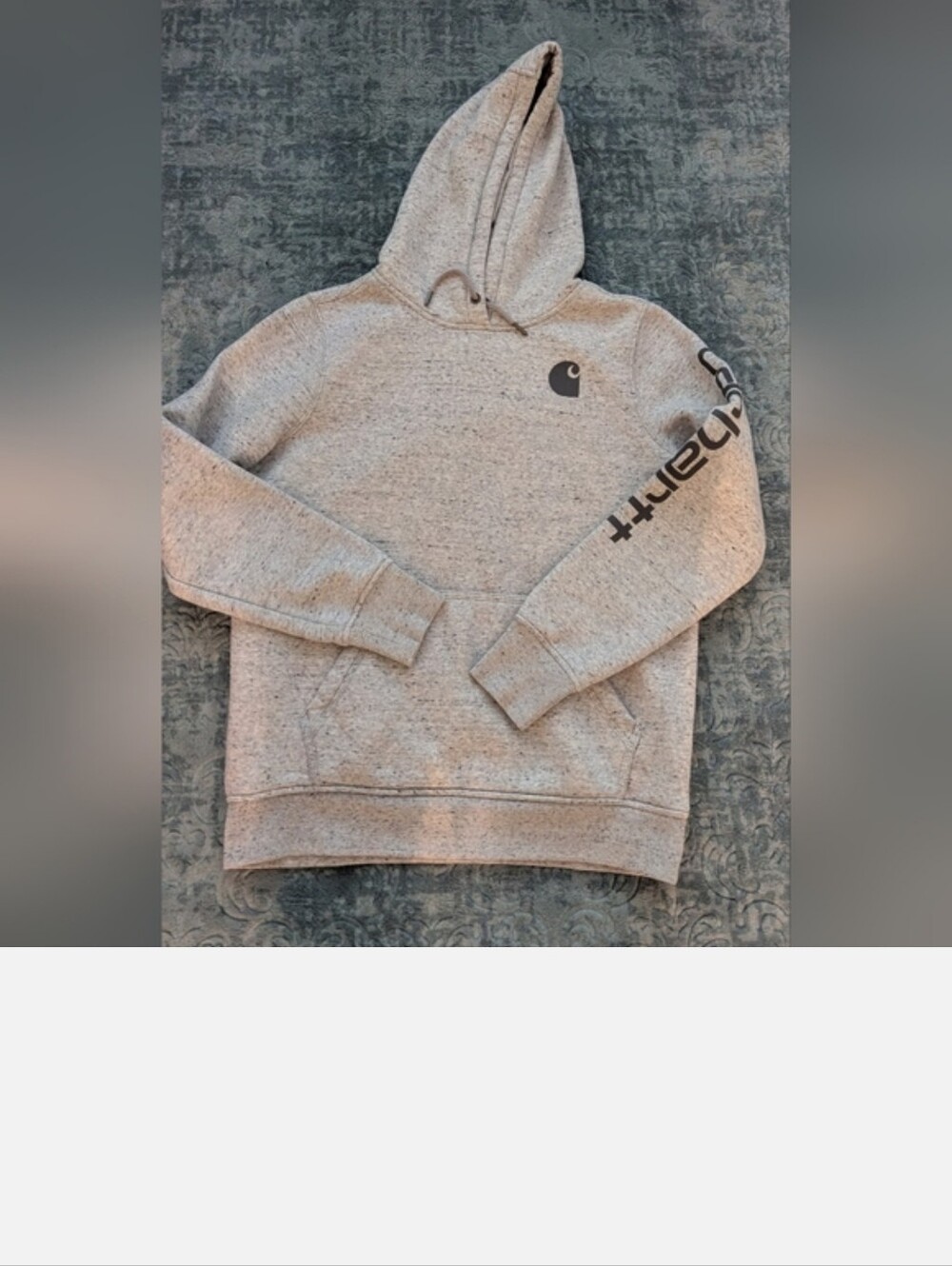 Carhartt Women's Gray Hoodie Size M